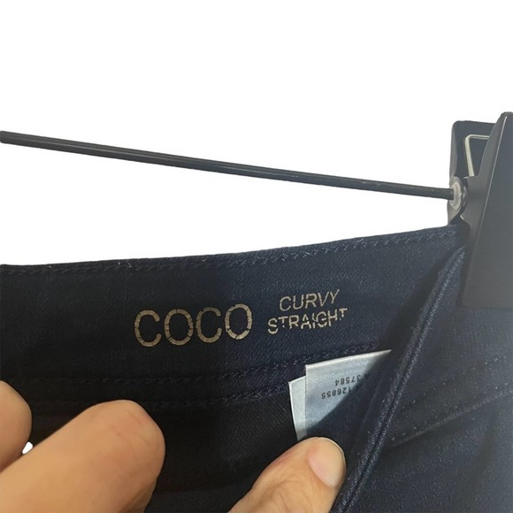 DL1961 Coco Curvy Straight Jeans Flatiron 28 - Picture 6 of 10